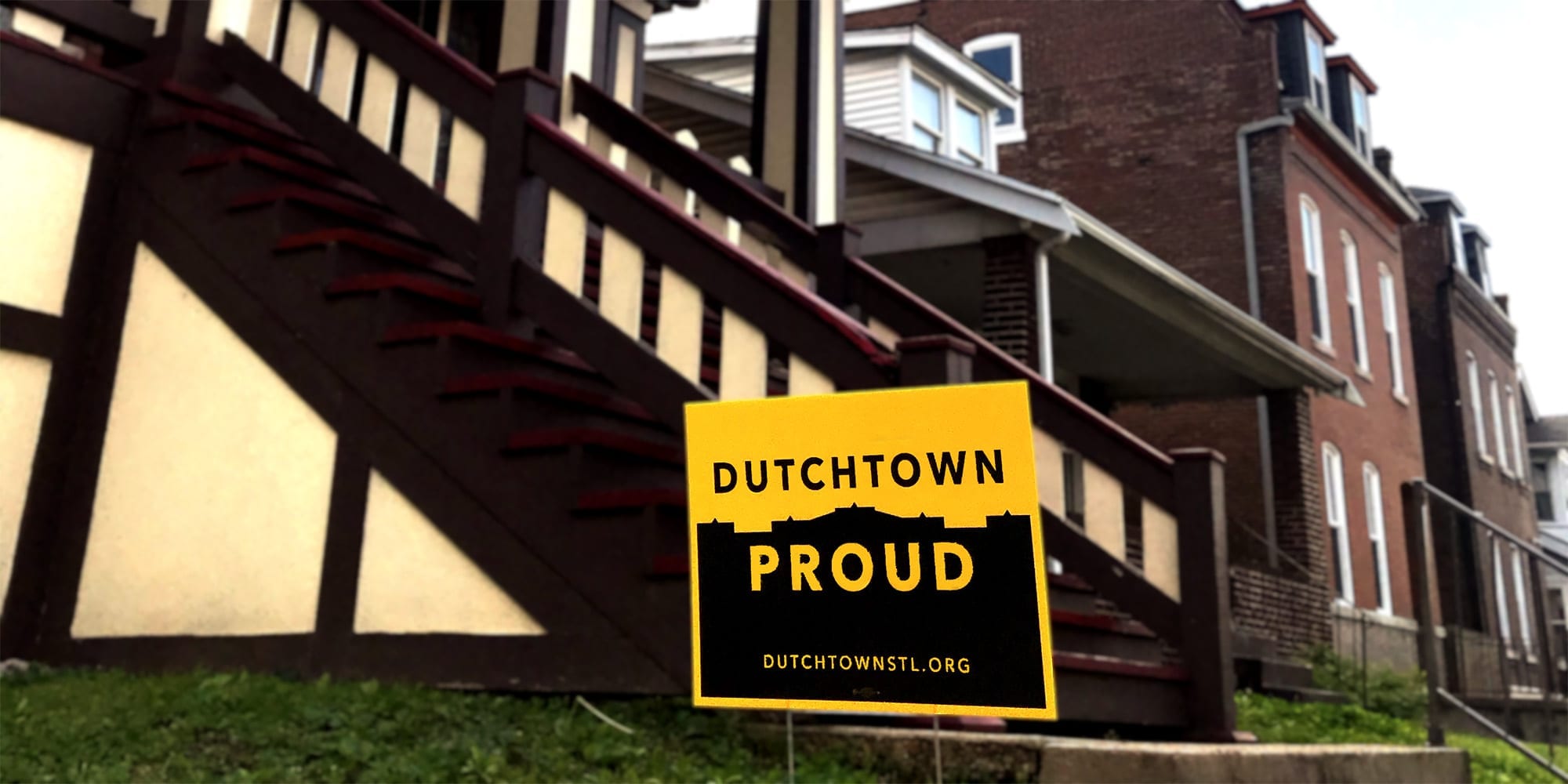 Dutchtown Proud yard sign.