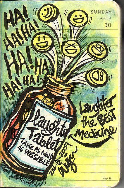 Laughter Club drawing.