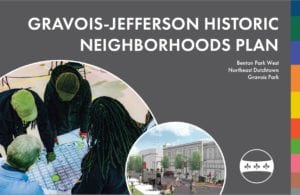 Cover of the Gravois-Jefferson Historic Neighborhoods Plan