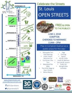 Flyer for STL Open Streets.