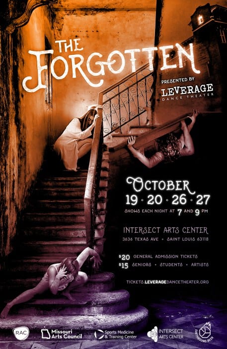 Leverage Dance Theater's The Forgotten at Intersect Arts Center.