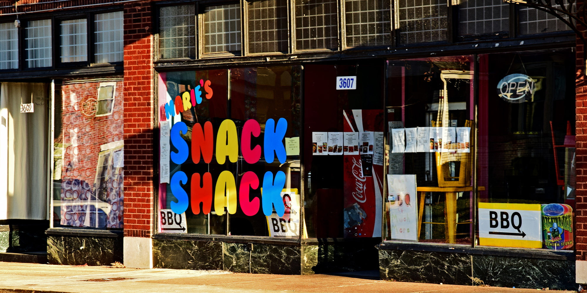 Marie's Snack Shack on Meramec Street in Dutchtown, St. Louis.
