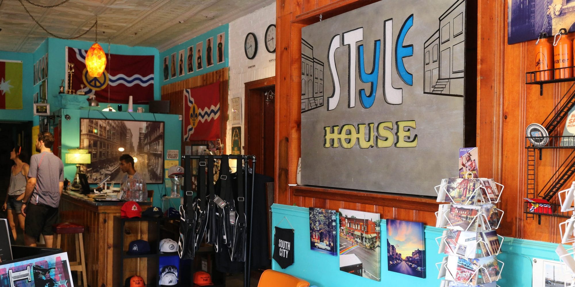 The interior of STL STyLe House on Cherokee Street.