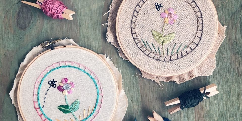 Intro to Embroidery at Perennial