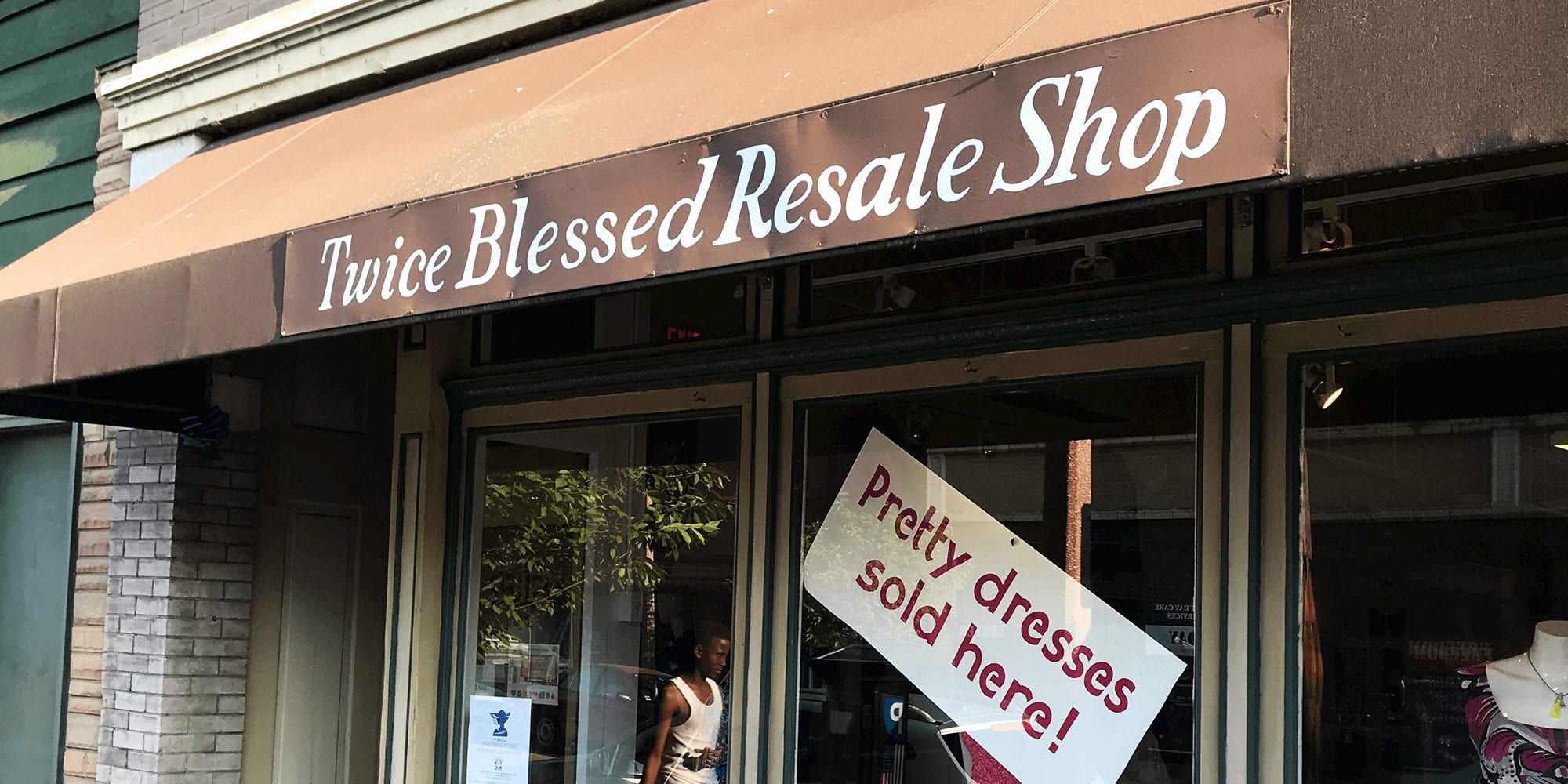 Twice Blessed Resale Shop on Meramec Street in Downtown Dutchtown.