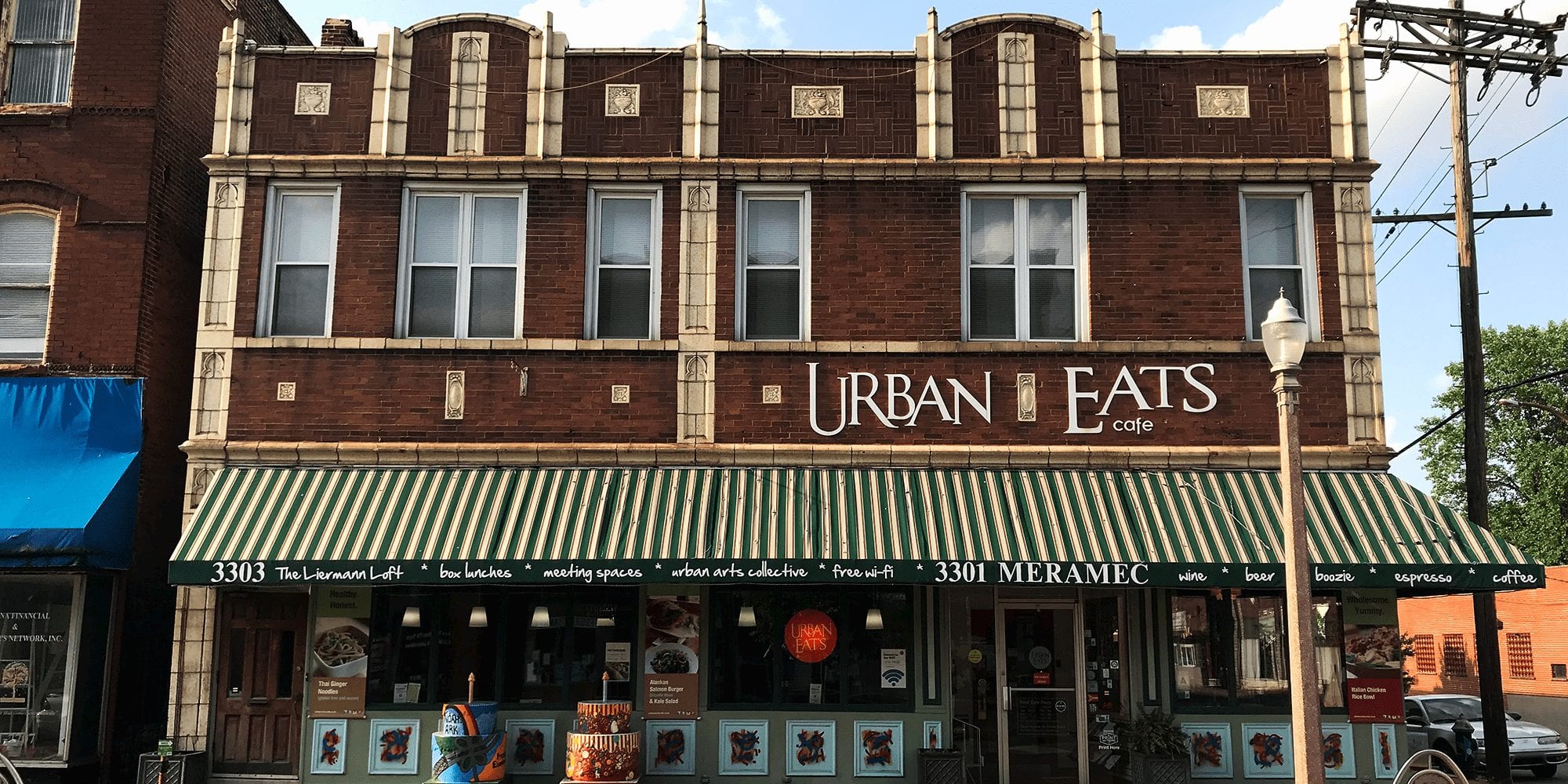 Urban Eats Café at 3301 Meramec in Dutchtown.