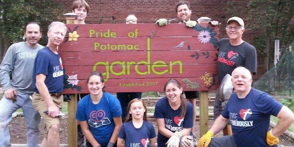 Pride of Potomac Garden.