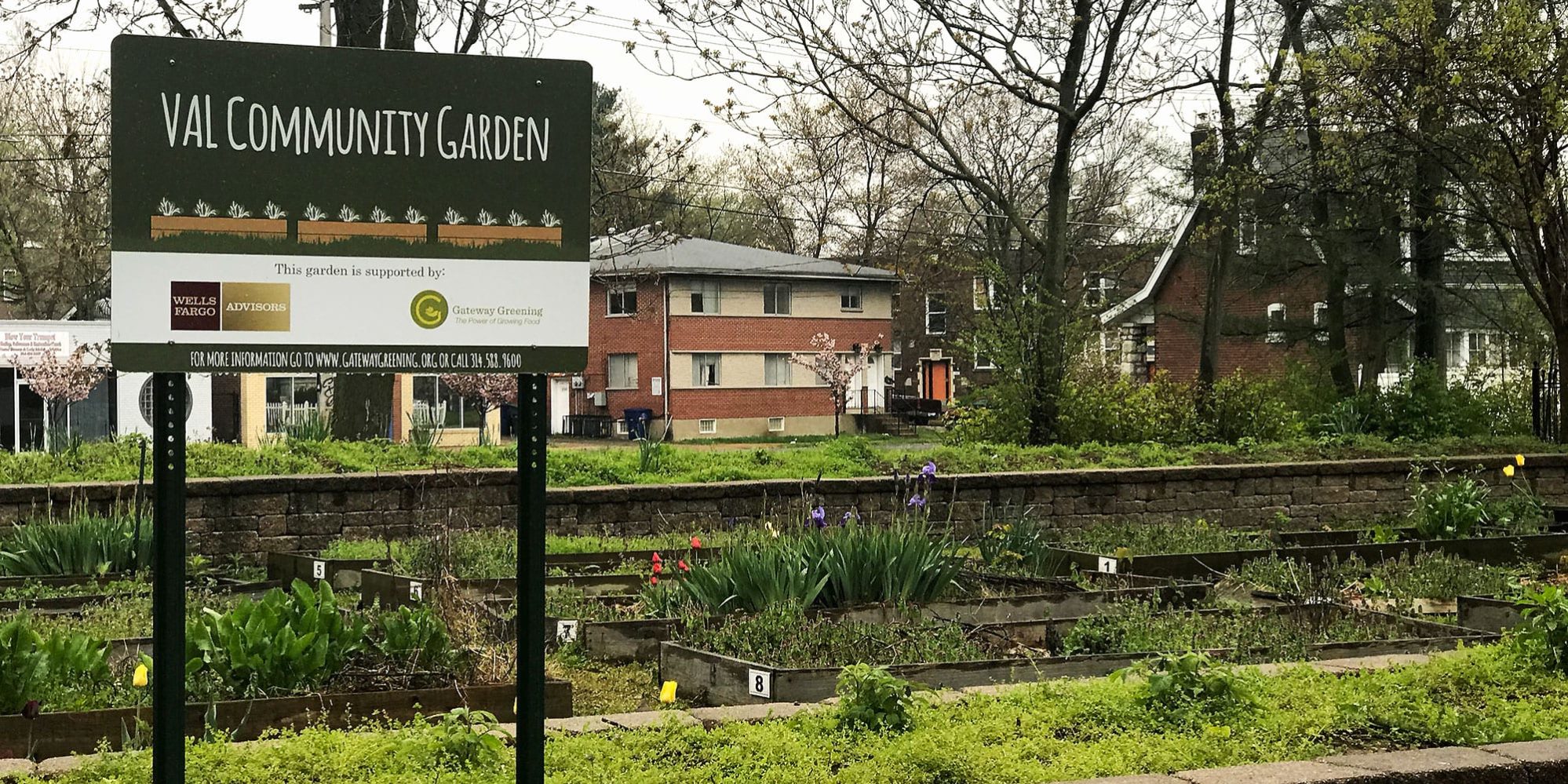 The VAL Community Garden in Dutchtown.