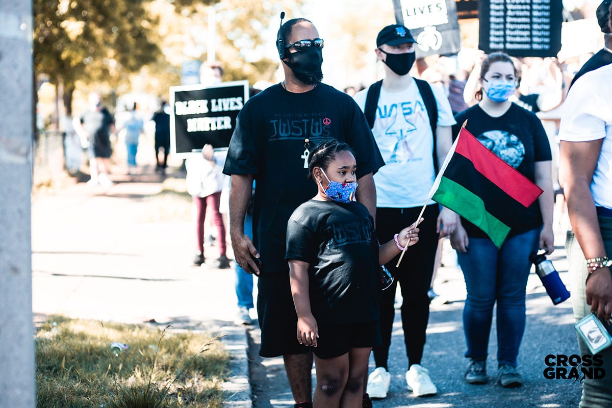 8:46 @ 8:46 Dutchtown Family March for Justice and Equality. Photo by Chip Smith of Cross Grand.