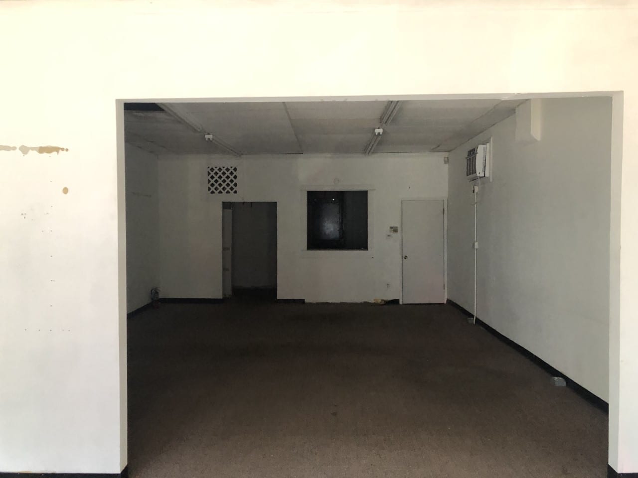 Pre-renovation interior of Cross Grand Studio, 3304 Meramec Street in Downtown Dutchtown, St. Louis, MO. Photo by Chip Smith.