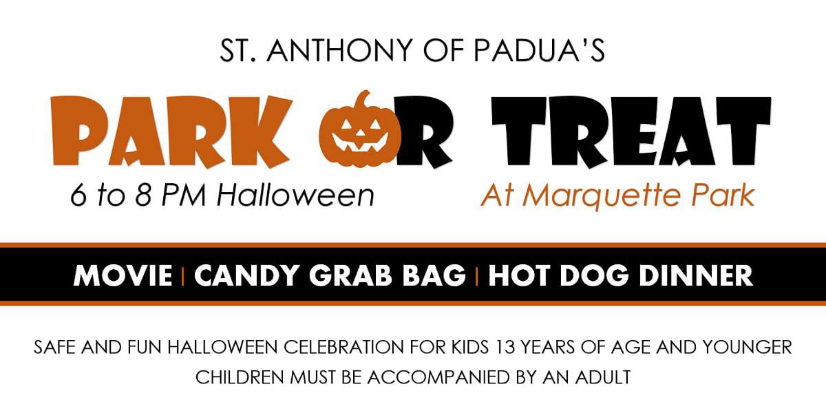 St. Anthony of Padua's Park-or-Treat at Marquette Park.