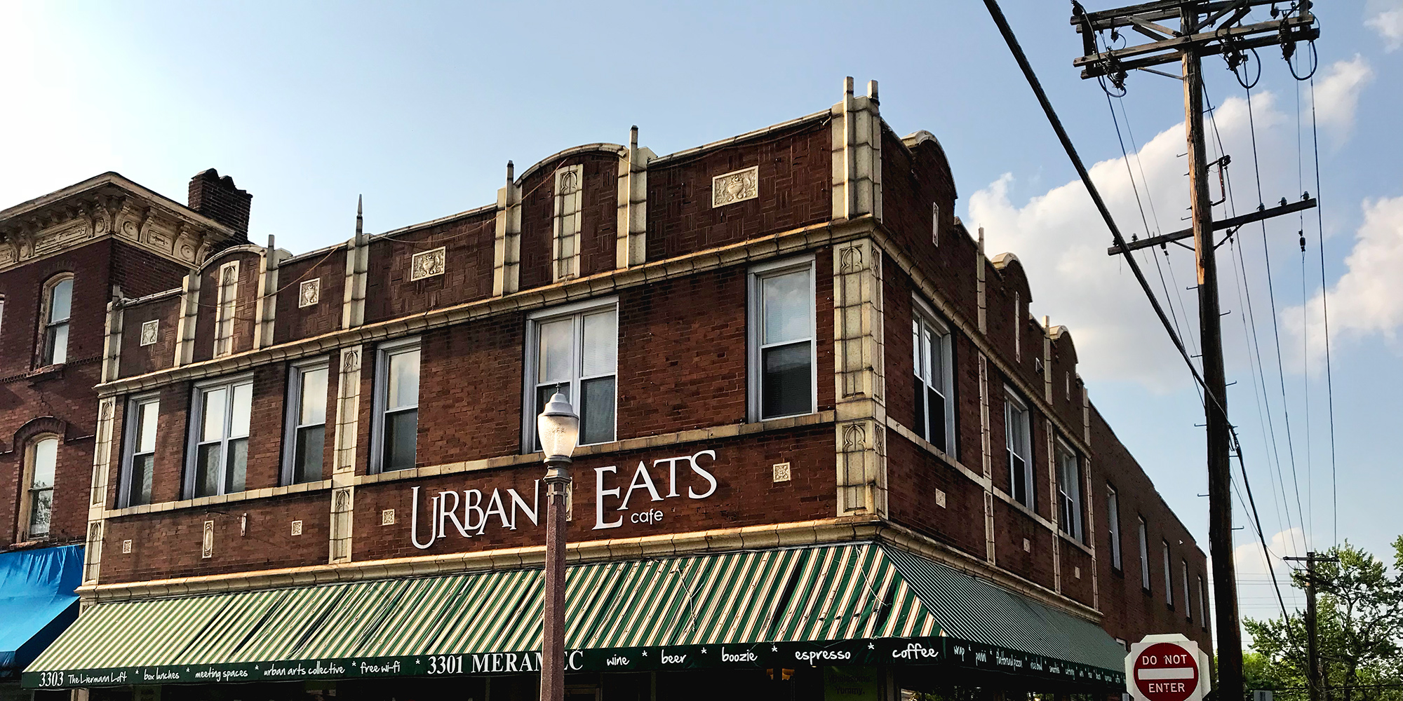 Urban Eats, 3301 Meramec Street at Virginia Avenue in Downtown Dutchtown, St. Louis, MO.