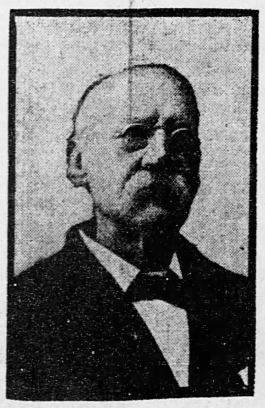 Dr. William D. W. Barnard, from the August 9th, 1902 St. Louis Republic.