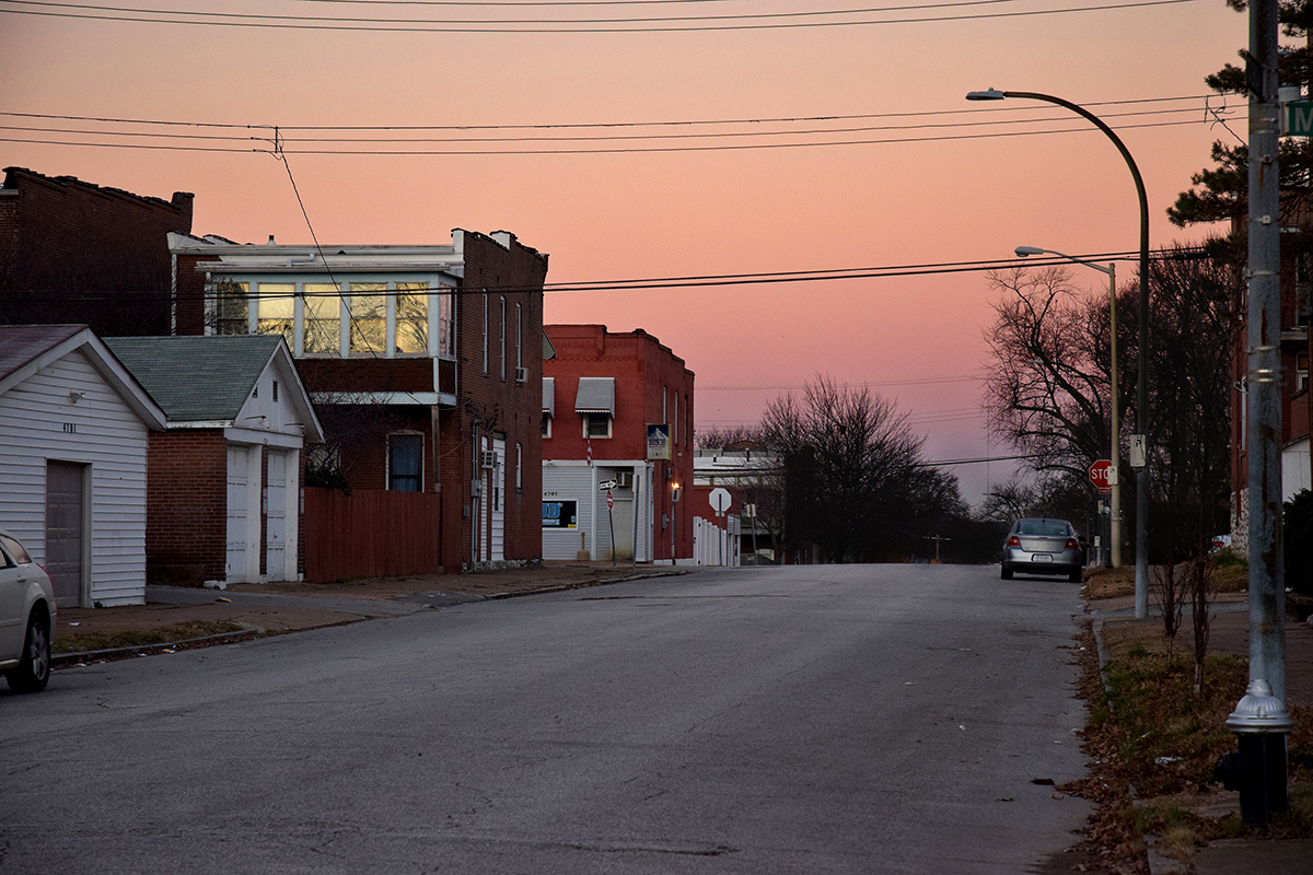 The 3000 block of Itaska Street in the Mount Pleasant neighborhood of St. Louis.