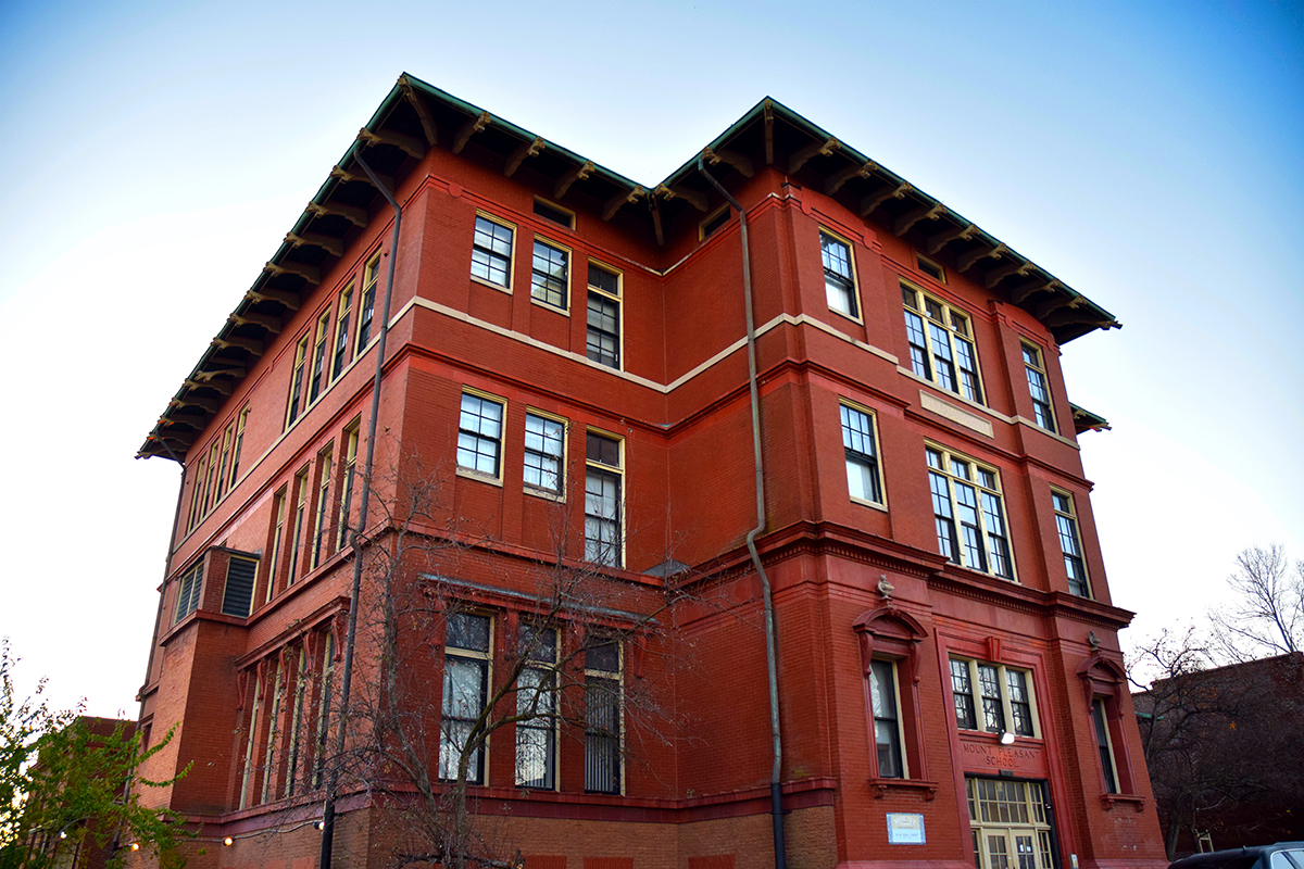 Mount Pleasant School on Nebraska Avenue.