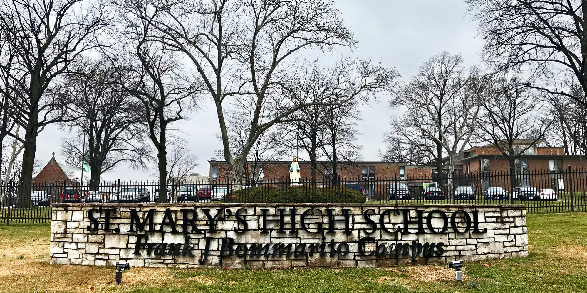 St. Mary's High School, an all boys Catholic school in Dutchtown, St. Louis, MO.