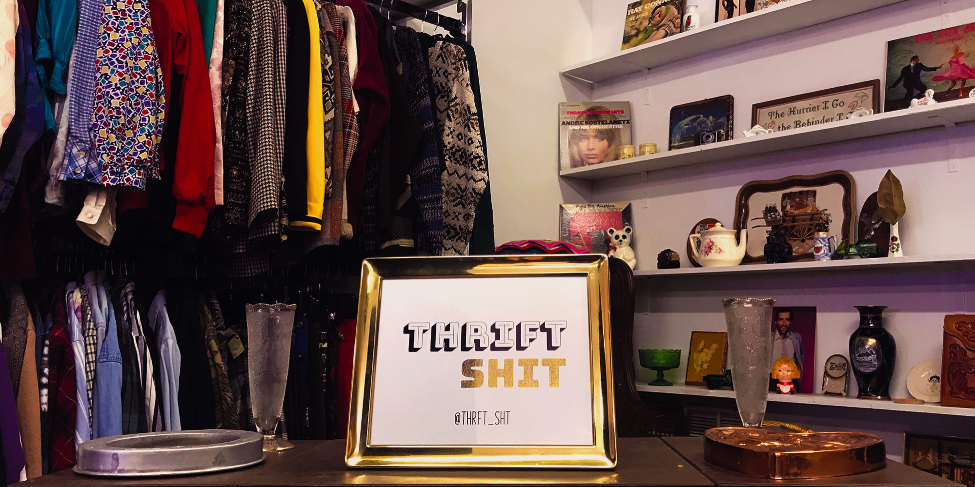 Thrift Shit, a vintage resale shop in Downtown Dutchtown, St. Louis, MO.