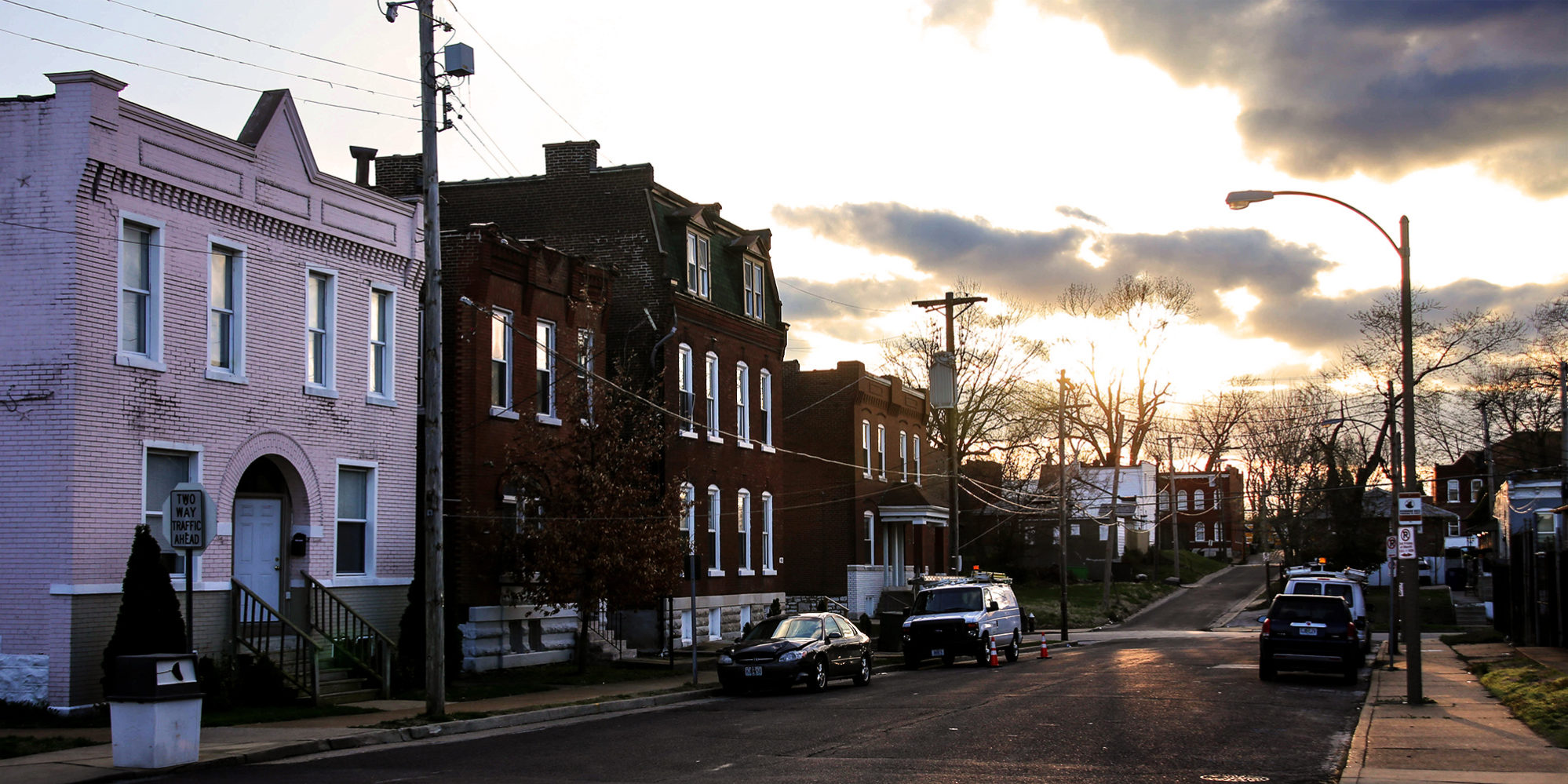 Salena Street and Winnebago Street in the Marine Villa neighborhood of Greater Dutchtown, St. Louis, MO.