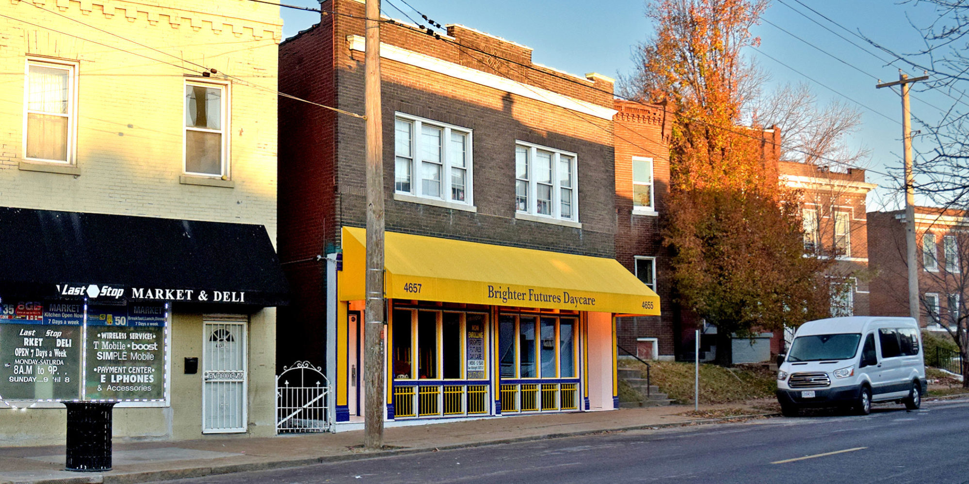 Brighter Futures Day Care on Virginia Avenue in Dutchtown, St. Louis, MO.