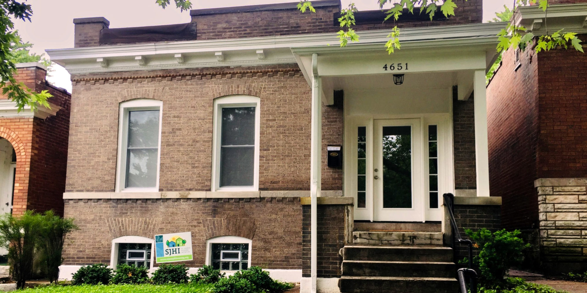 A home on Alaska Avenue rehabbed by St. Joseph Housing Initiative.