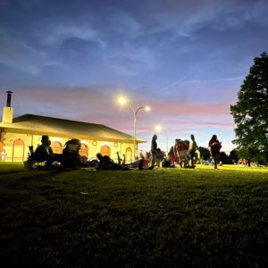 Dutchtown Movie Night at Marquette Park in June of 2021.