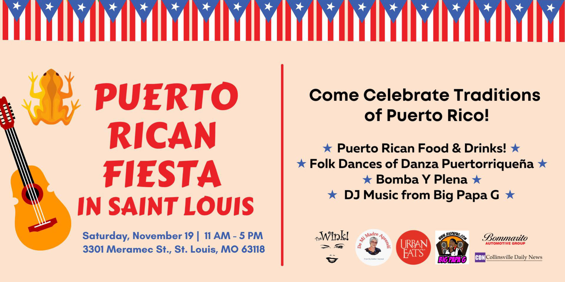 Puerto Rican Fiesta in Dutchtown, St. Louis, MO.