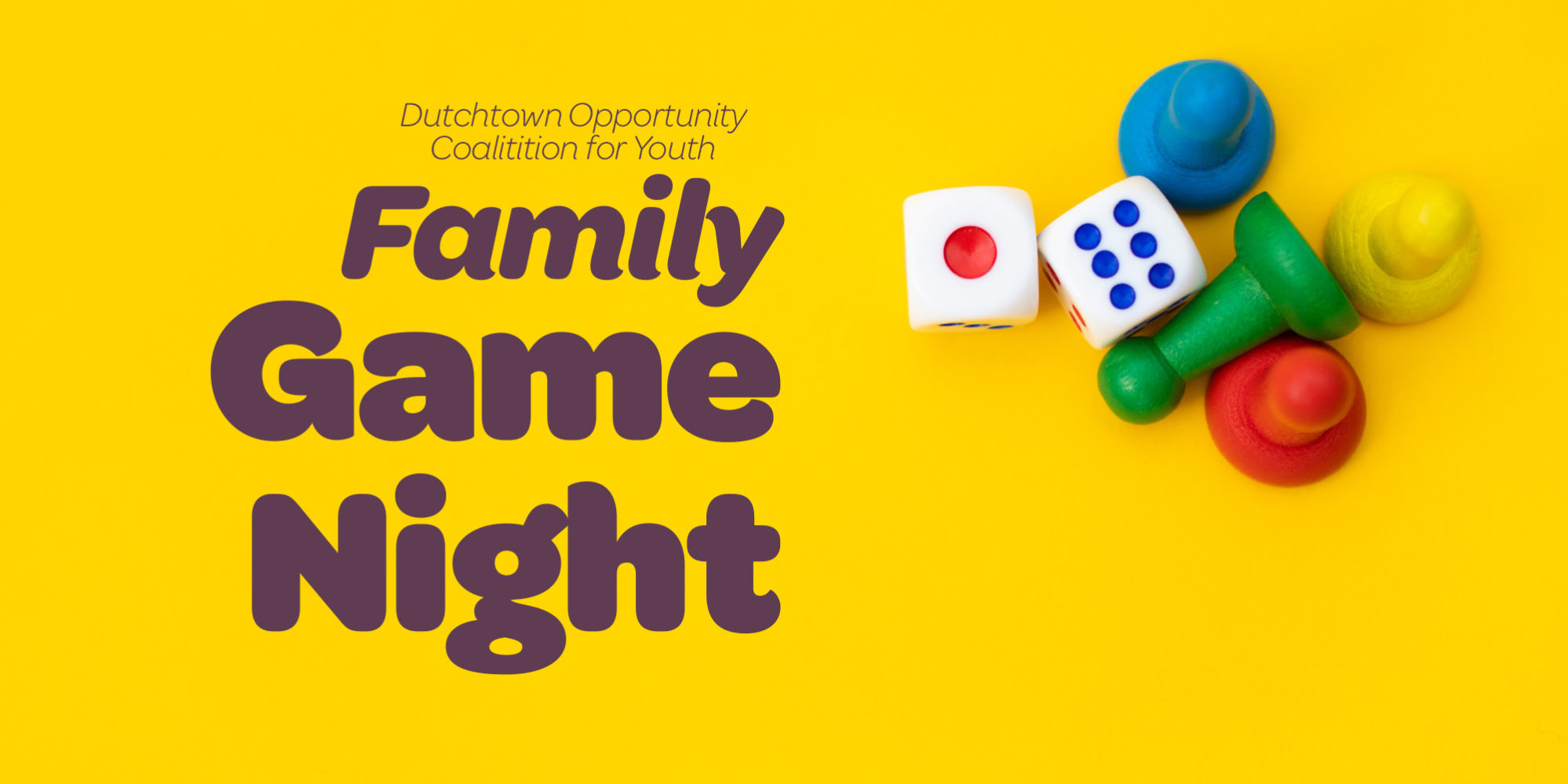 Dutchtown Opportunity Coalition for Youth's Family Game Night at Thomas Dunn Learning Center.