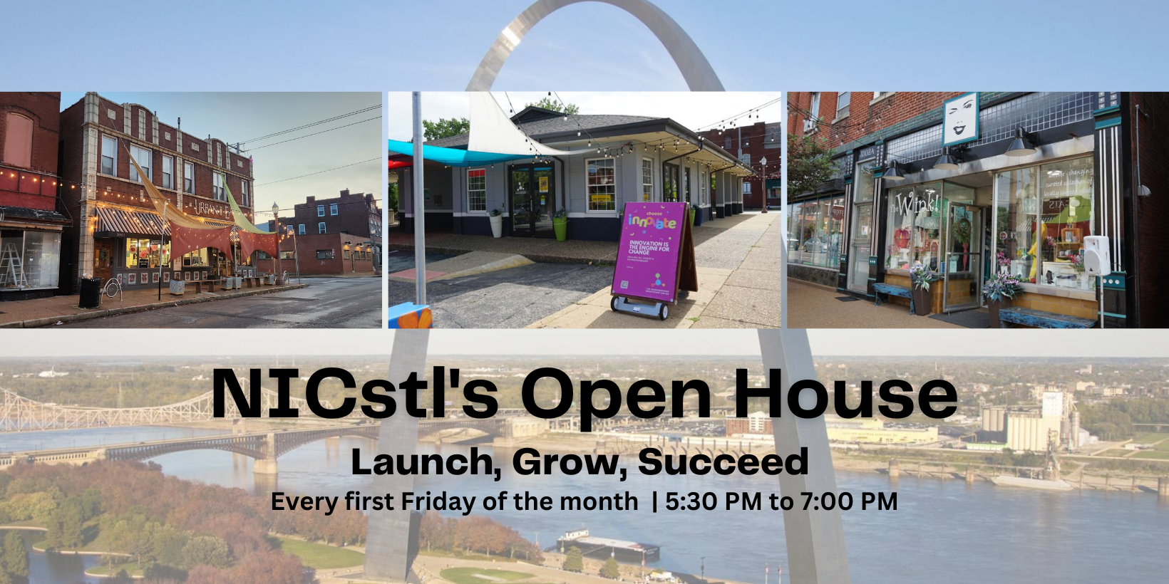 The Neighborhood Innovation Center's monthly Open House, every first Friday in Downtown Dutchtown.