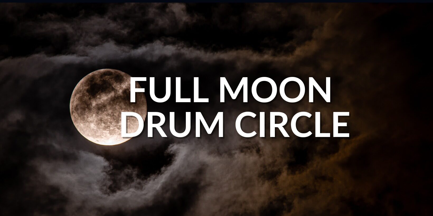 Full Moon Drum Circle at Thomas Dunn Learning Center.