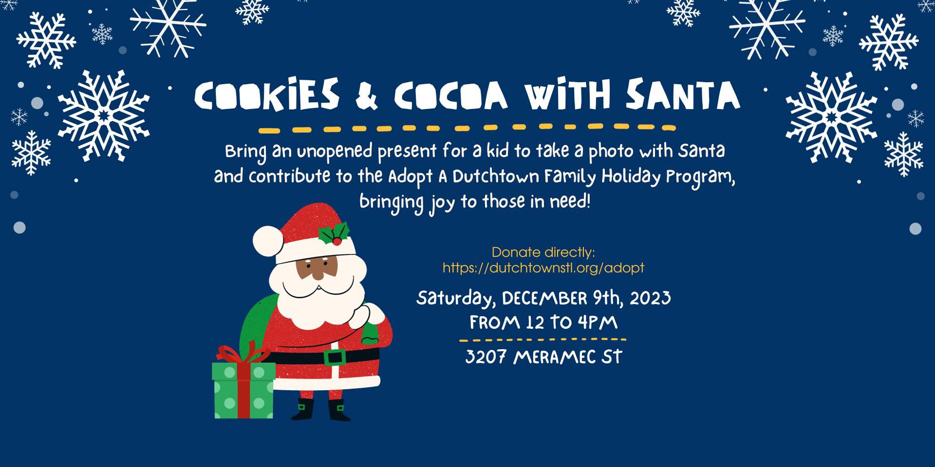 Cookies and Cocoa with Santa