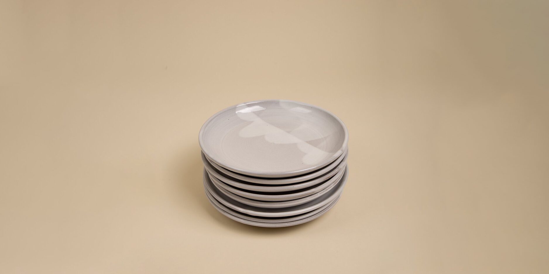 Ceramic plates created by Molly Svoboda of Boda Clay Studio in Dutchtown, St. Louis, MO.