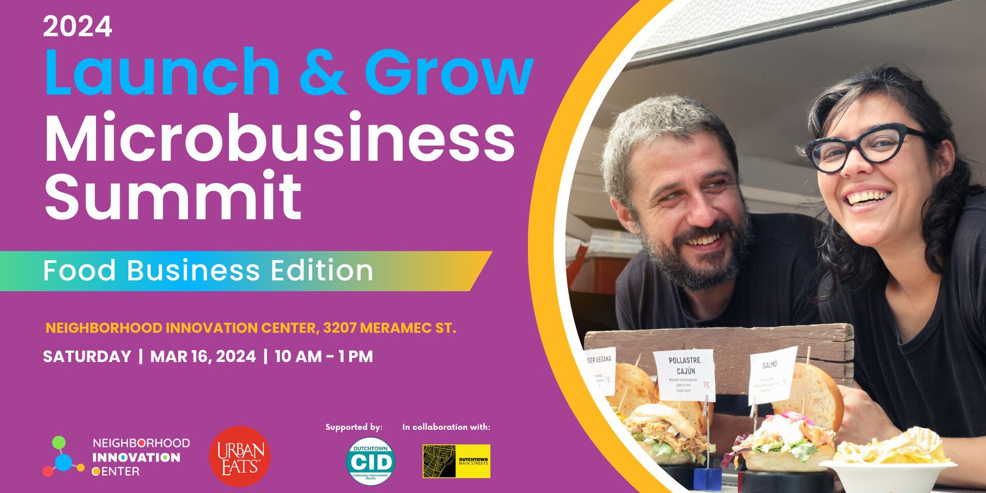 Launch and Grow Microbusiness Summit: Food Edition