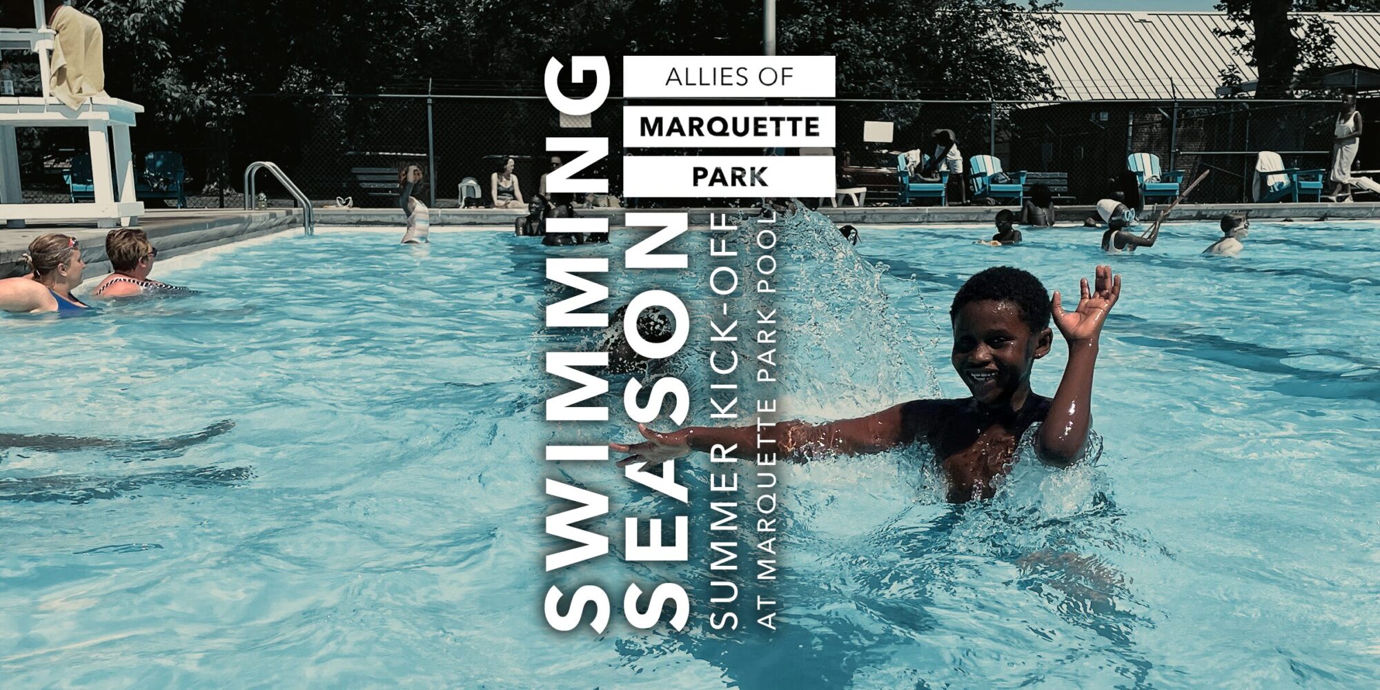 Swimming Season Summer Kick-Off at the Marquette Park Pool with Allies of Marquette Park